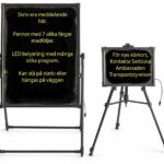LED skriv paneler.